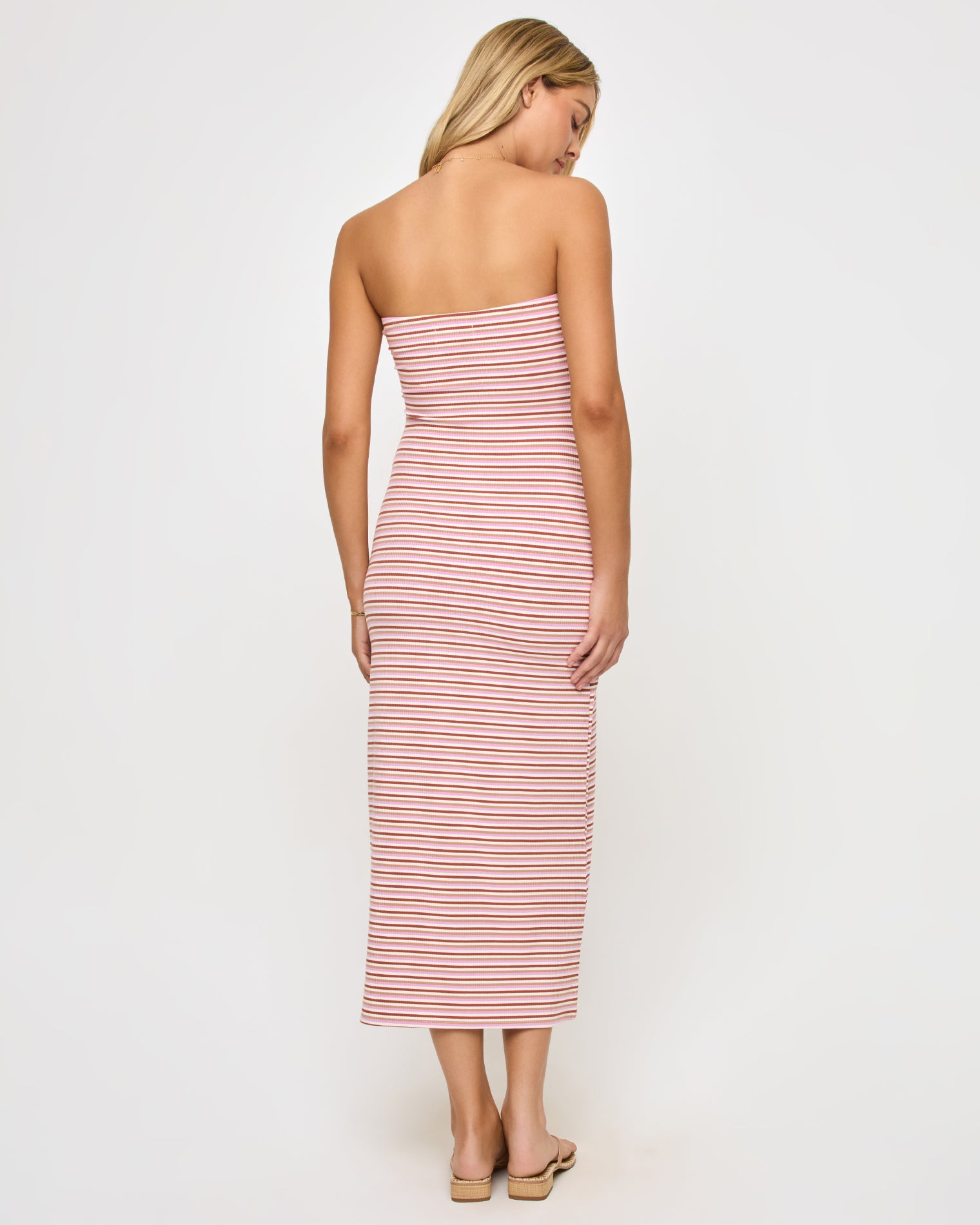 Lisette Dress - Azalea Stripe Lisette Dress - Azalea Stripe