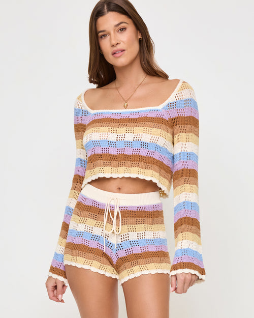 Lost Tides Top - Baja California Stripe