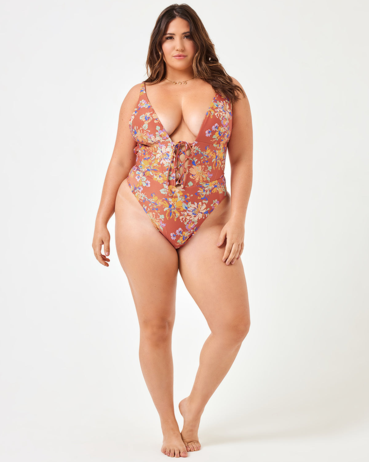 Belle One Piece - First Bloom First Bloom | Model: Jessica (size: XL)