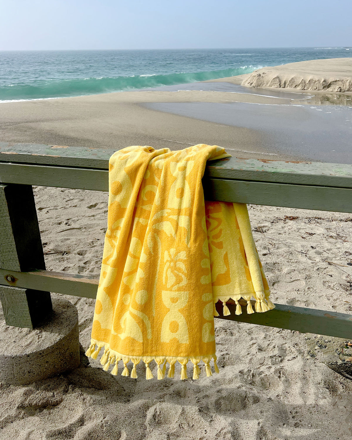 Holiday In The Sun Towel - Golden Hour Golden Hour