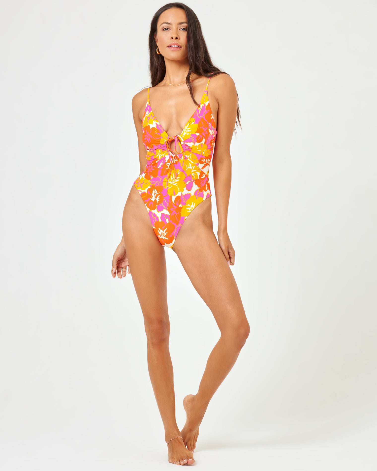 Eco Chic Econyl® Eco Piper One Piece Swimsuit - Bliss and Blossom Bliss and Blossom | Model: Emily (size: S)
