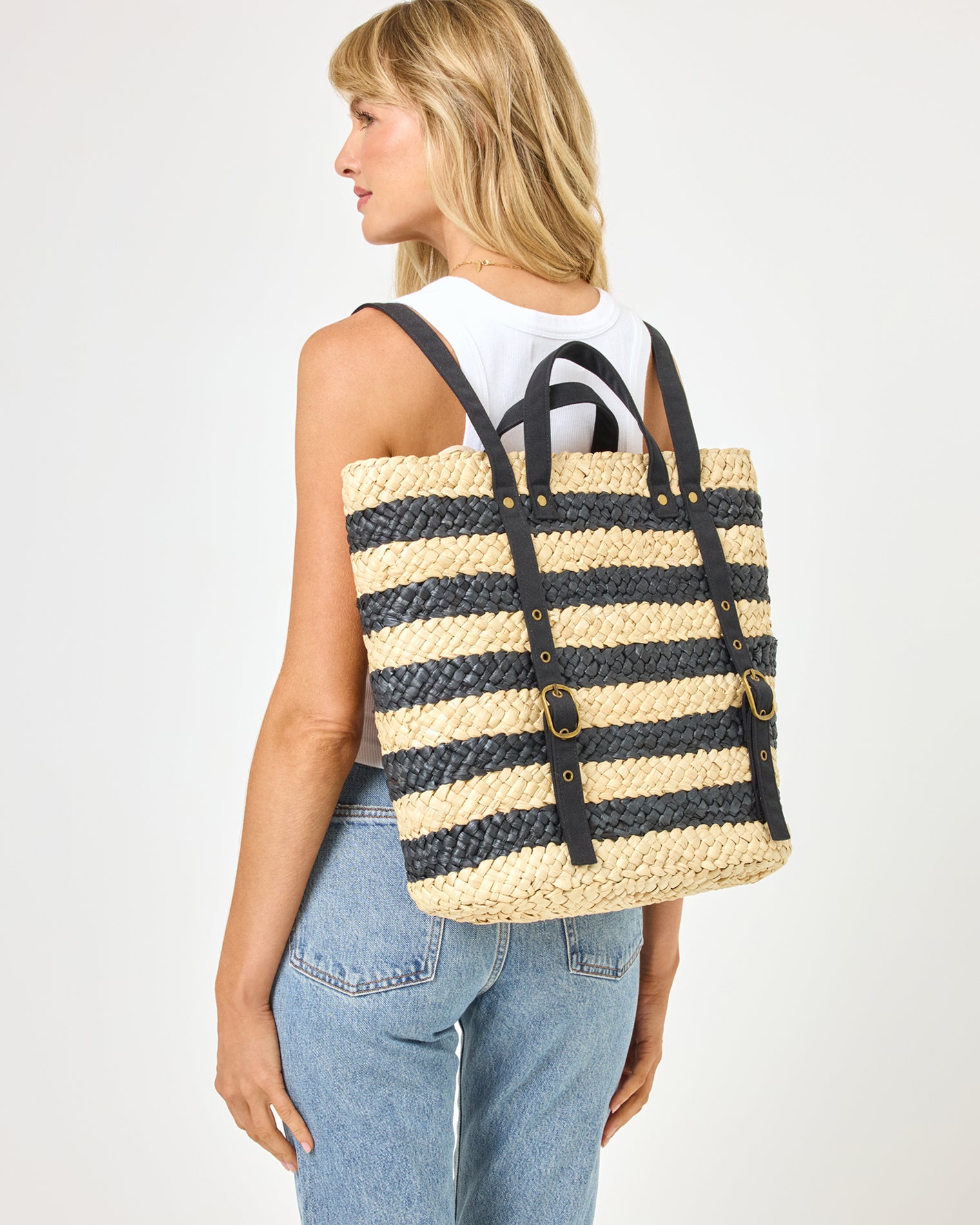 Summer Days Backpack - Natural-Black Natural-Black