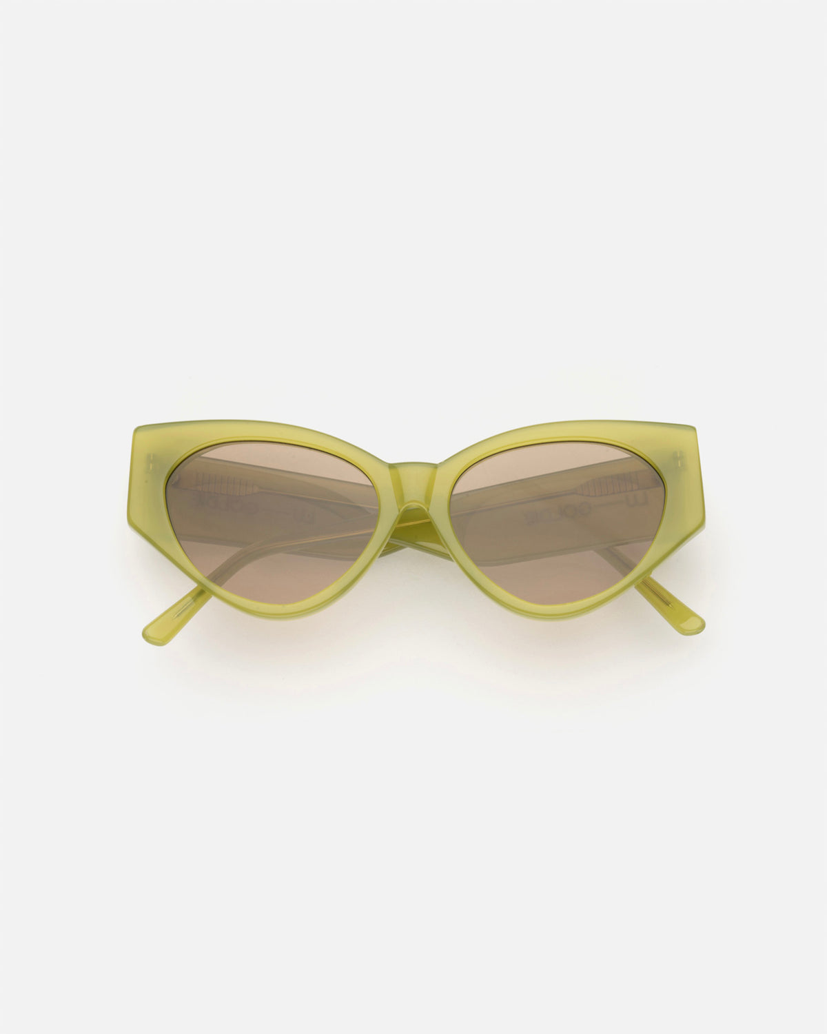 Lu Goldie Milou Leaf Sunglasses - Green Green