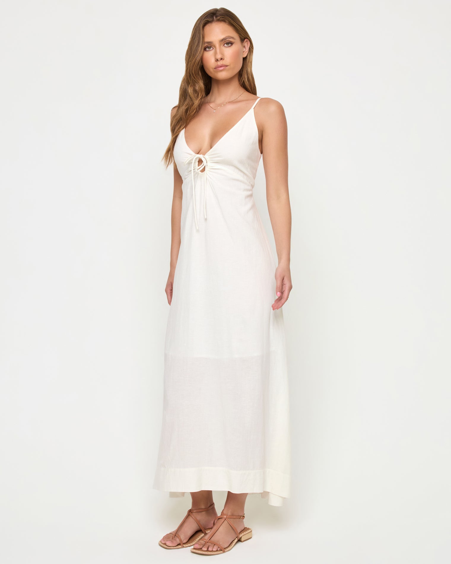 Mabel Maxi Dress - Cream Mabel Maxi Dress - Cream