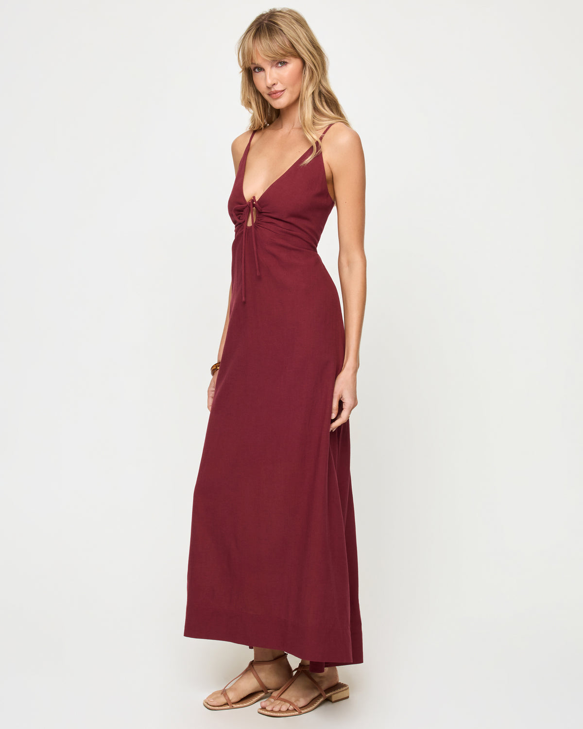 Mabel Maxi Dress - Sangria Mabel Maxi Dress - Sangria