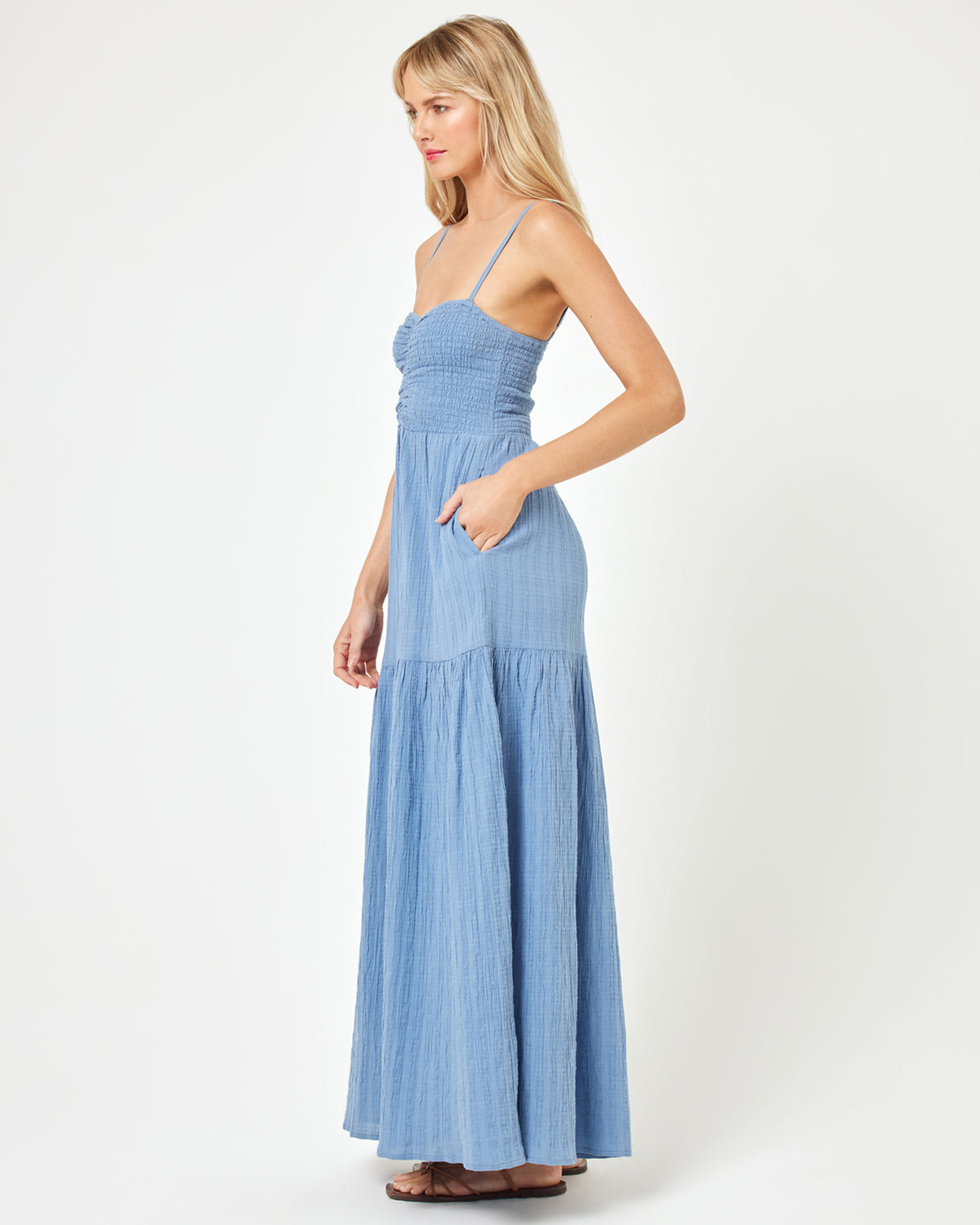 Mallorca Dress - Baltic Baltic | Model: Lura (size: S) 