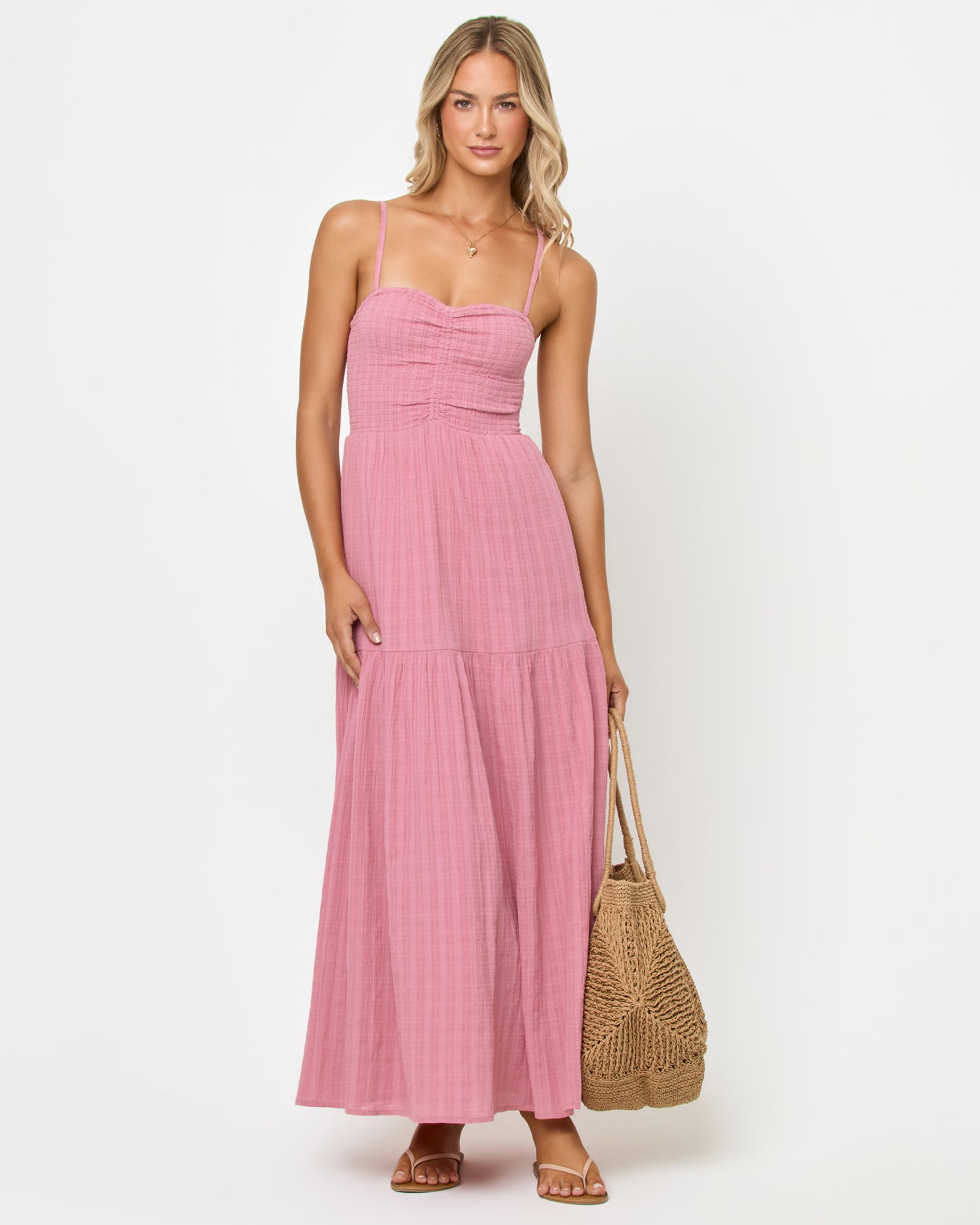 cherry blossom maxi dress Mallorca Dress