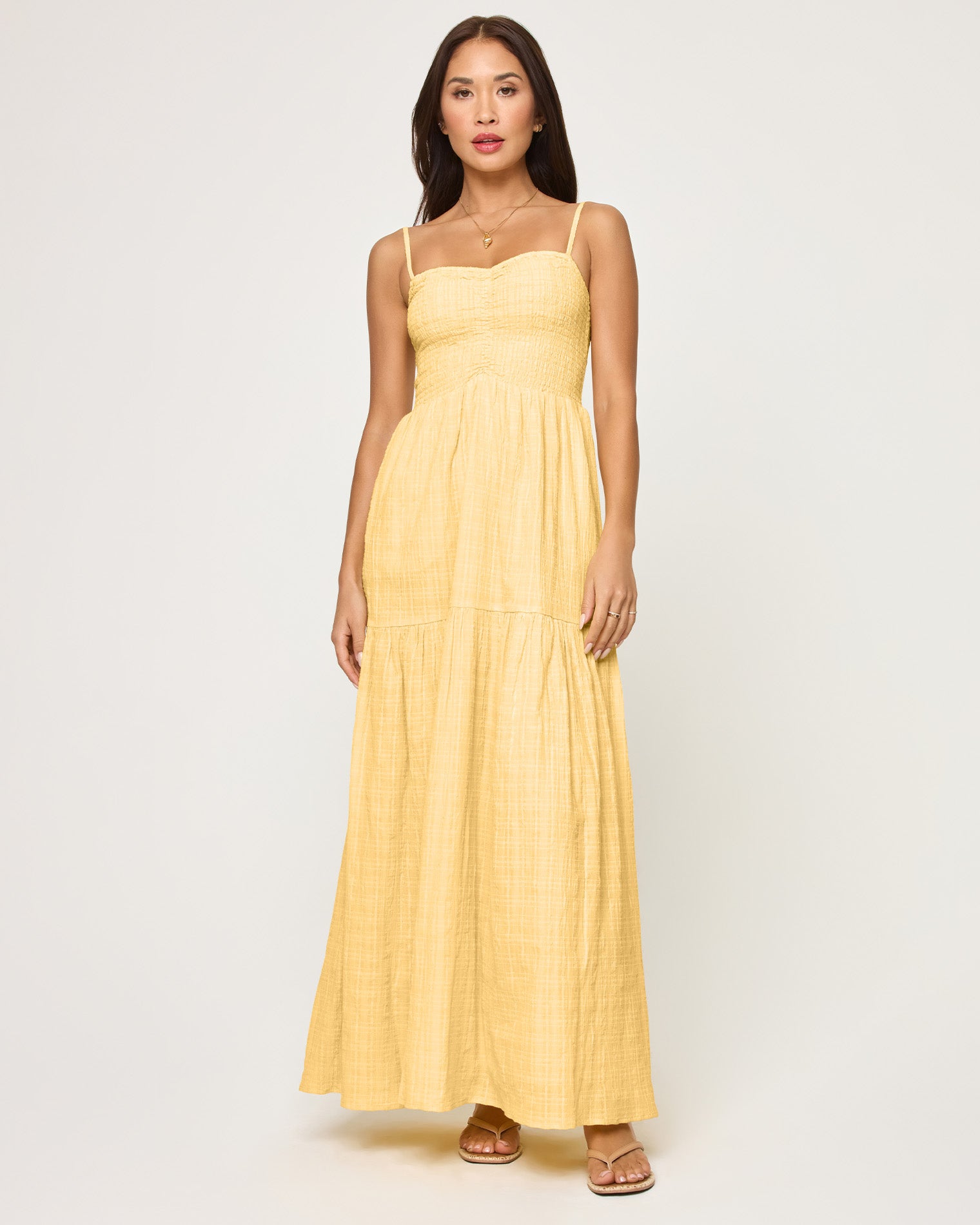 lspace mallorca midi dress Mallorca Midi Dress In Beige