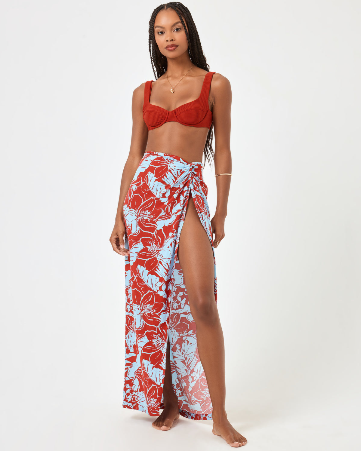 Printed Mia Cover-Up - Going Tropical Going Tropical | Model: Taelor (size: S)