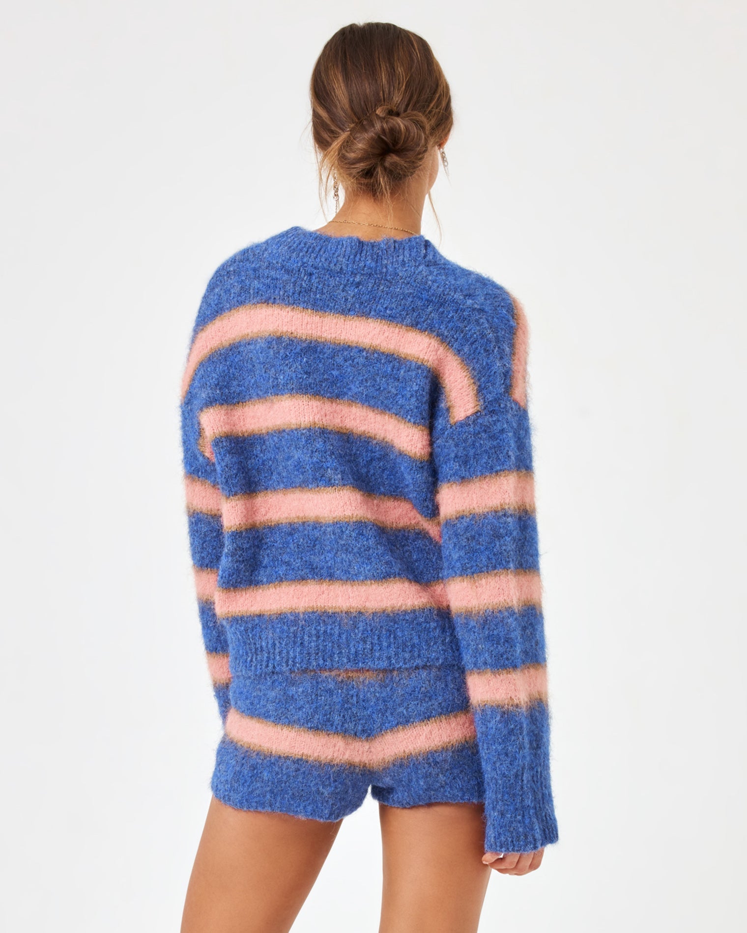 Montauk Sweater Montauk Stripe | Model: Anna (size: S)