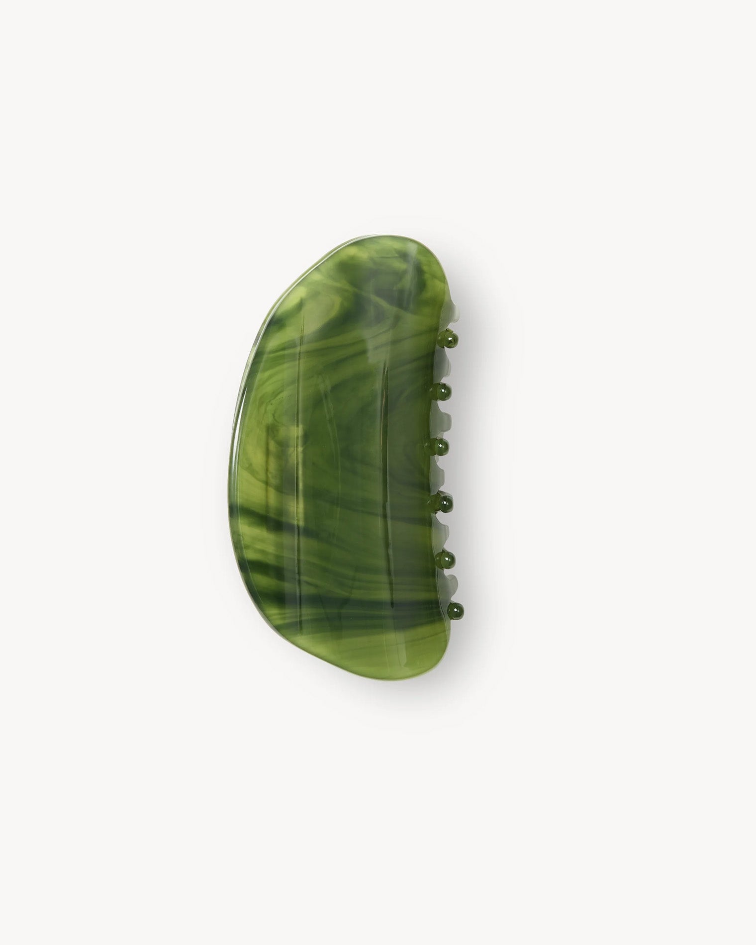 Machete Crescent Claw - Green View from above of the Machete Crescent Claw Clip in green