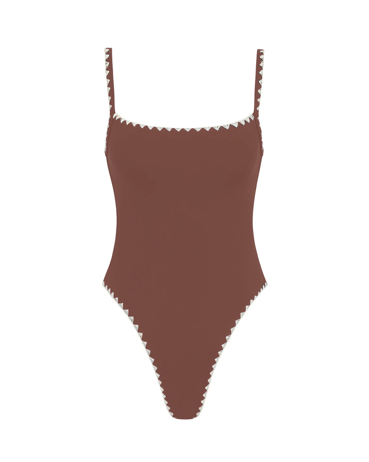 Nadia One Piece Swimsuit - Cafe-Cream Nadia One Piece Swimsuit - Cafe-Cream