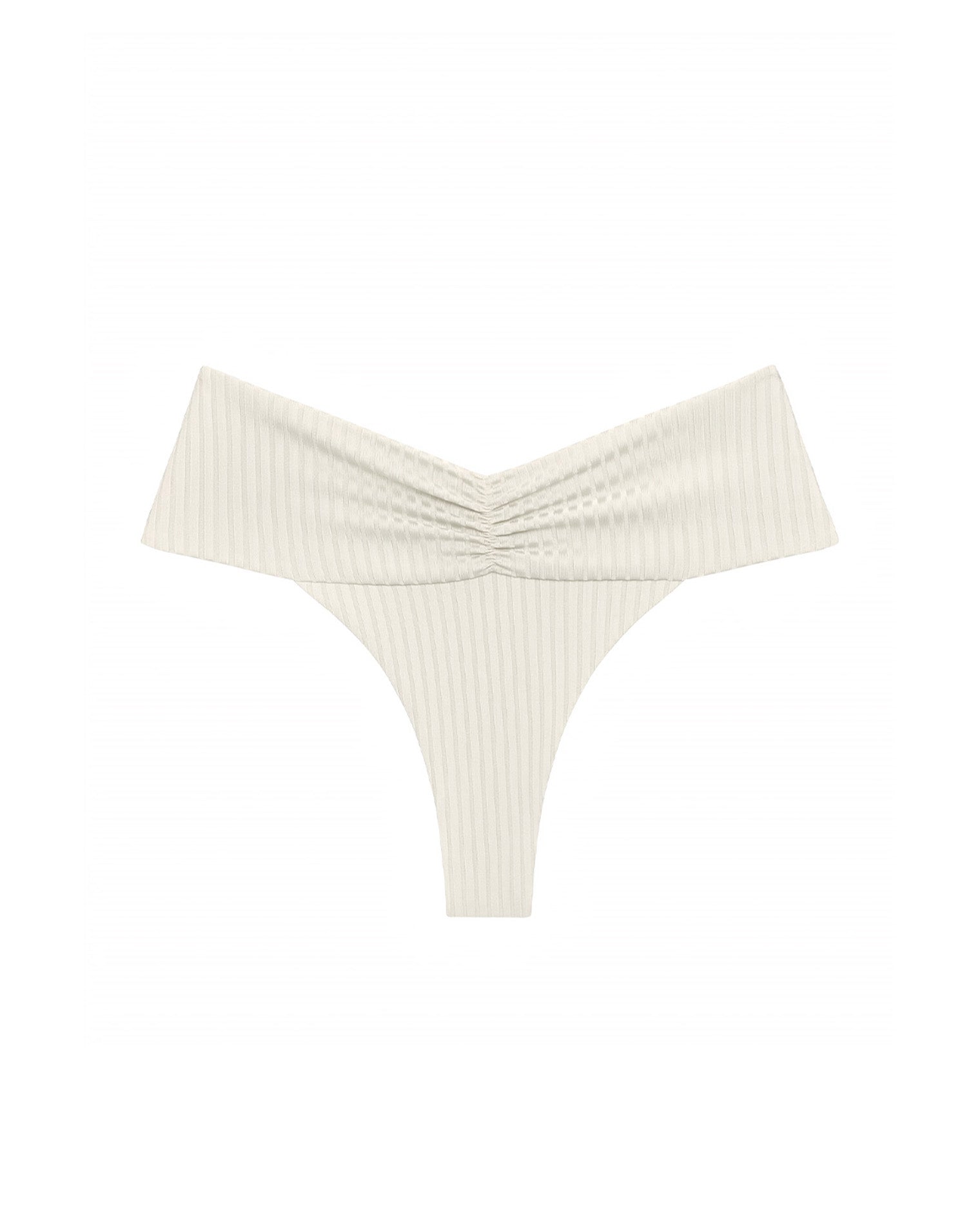 Bardot Bikini Bottom - Ribbed Cream Bardot Bikini Bottom - Ribbed Cream