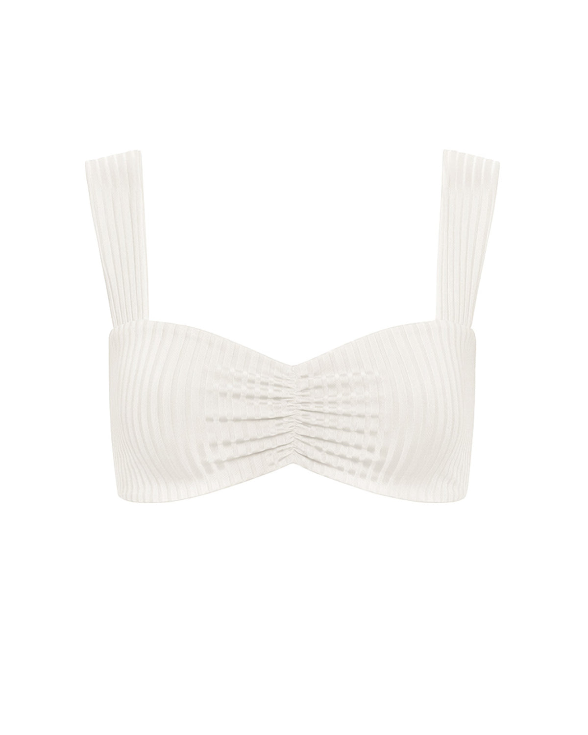 Marlee Bikini Top - Ribbed Cream Marlee Bikini Top - Ribbed Cream