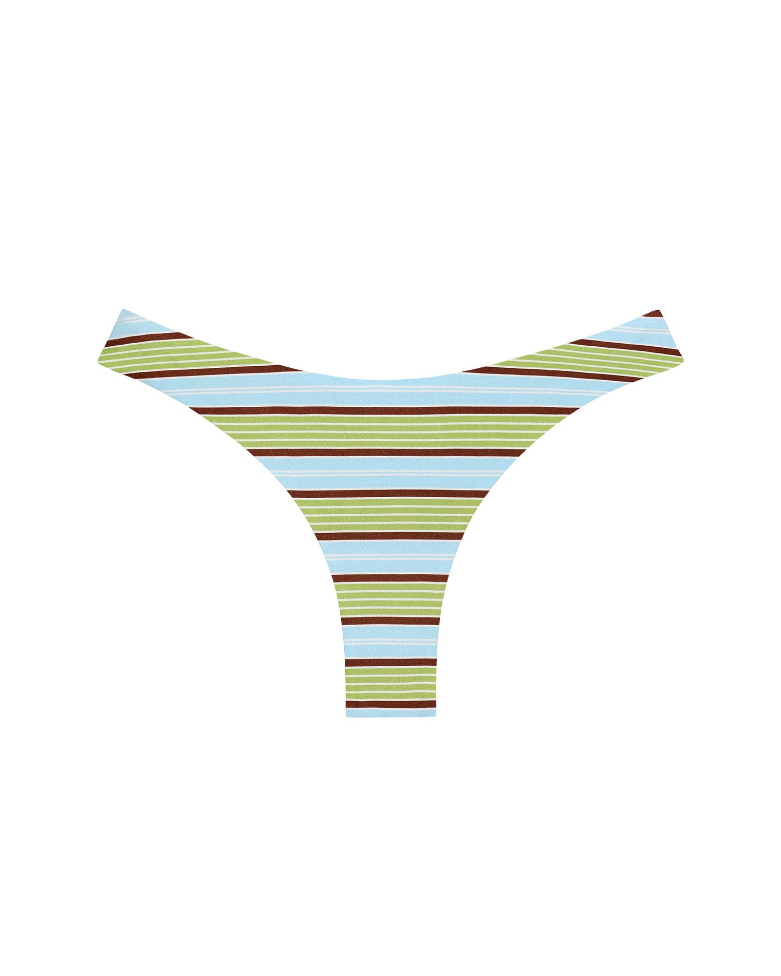 Rocky Bikini Bottom - Comporta Cool Girl LSPACE Rocky bikini bottom in Comporta Cool Girl print, off-model flat lay.