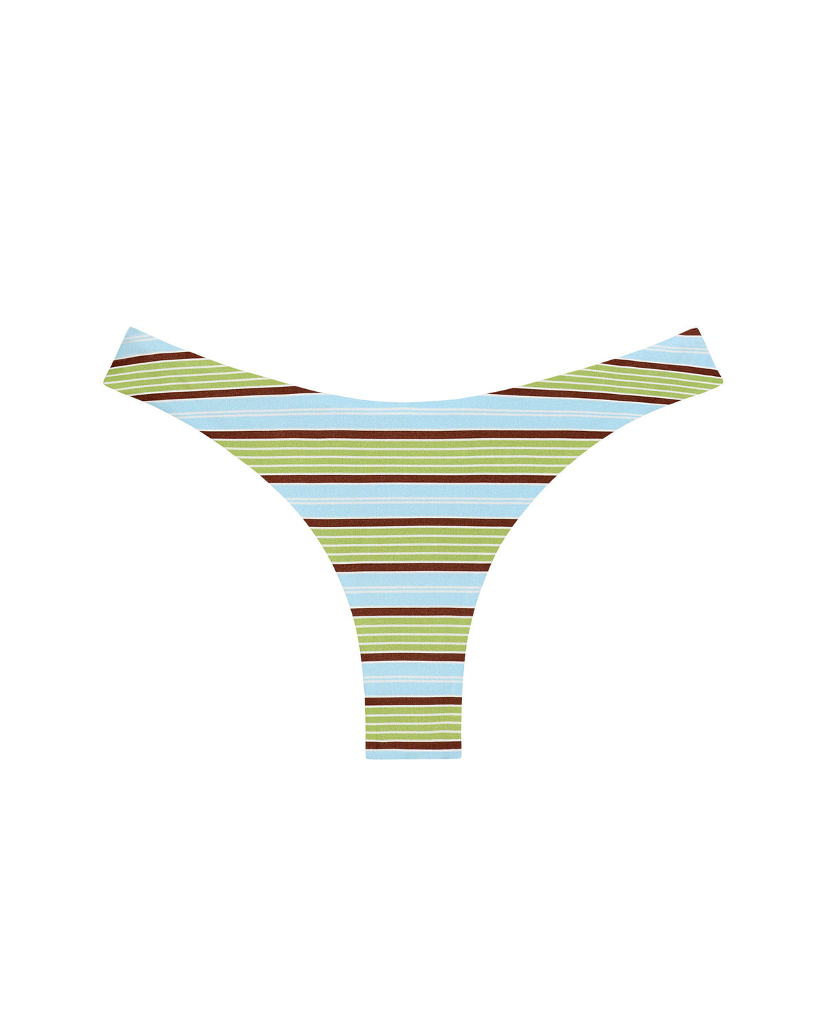 Rocky Bikini Bottom - Comporta Cool Girl LSPACE Rocky bikini bottom in Comporta Cool Girl print, off-model flat lay.
