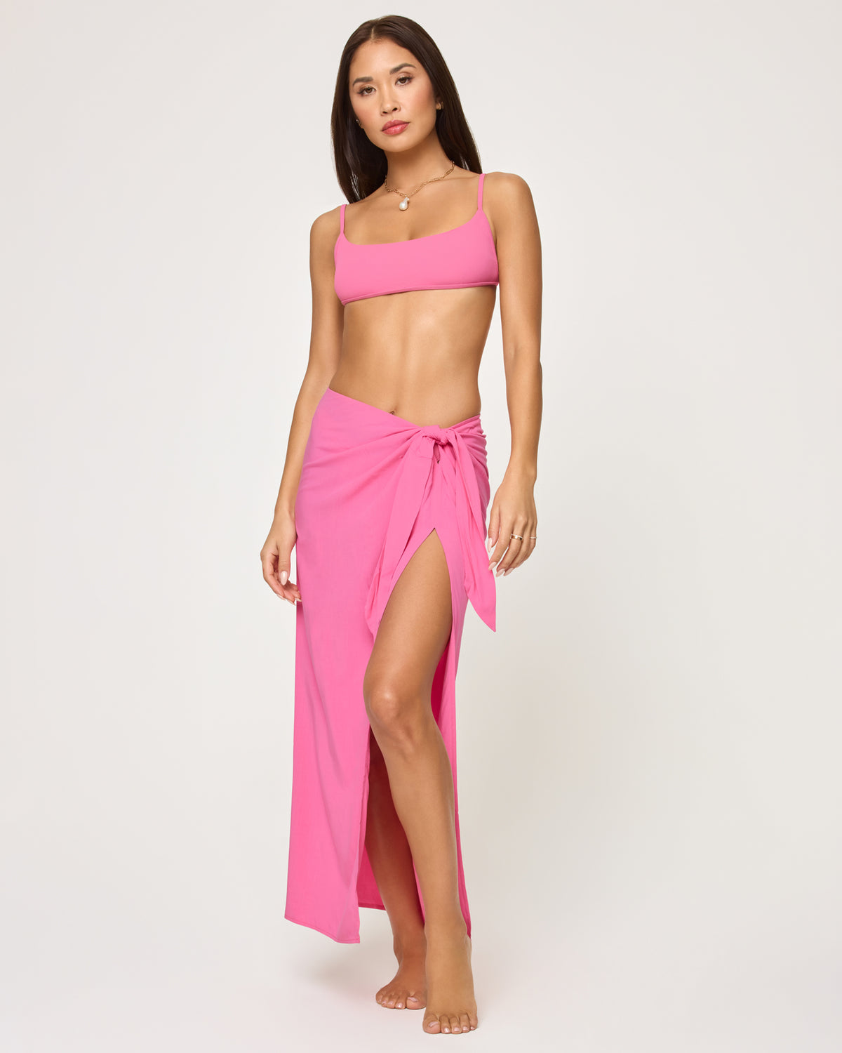 Portela Sarong - Bubblegum Pink Bubblegum Pink | Model: Joceyln (size: S)