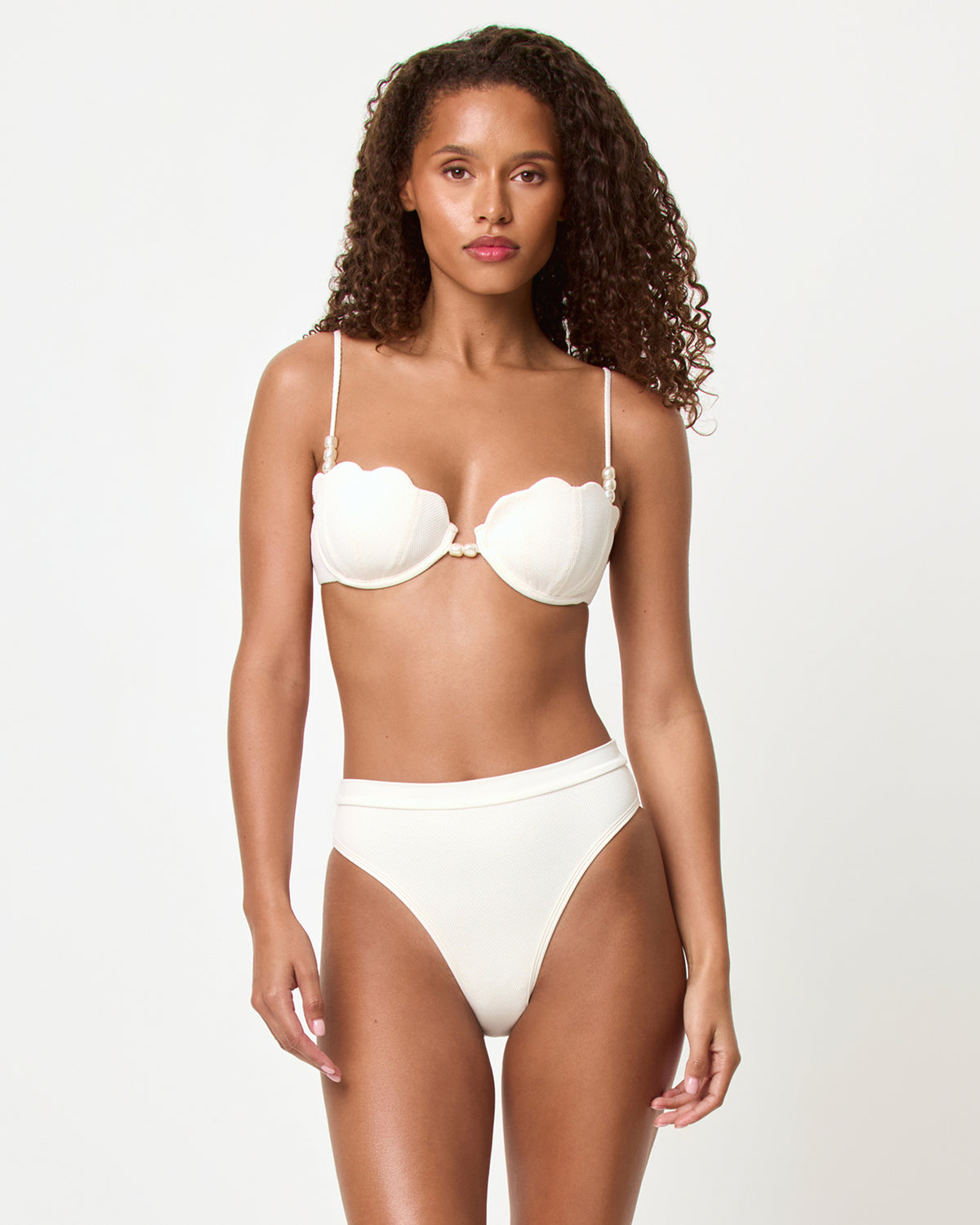 Sunrise Shell Bikini Top - Cream Sunrise Shell Bikini Top - Cream