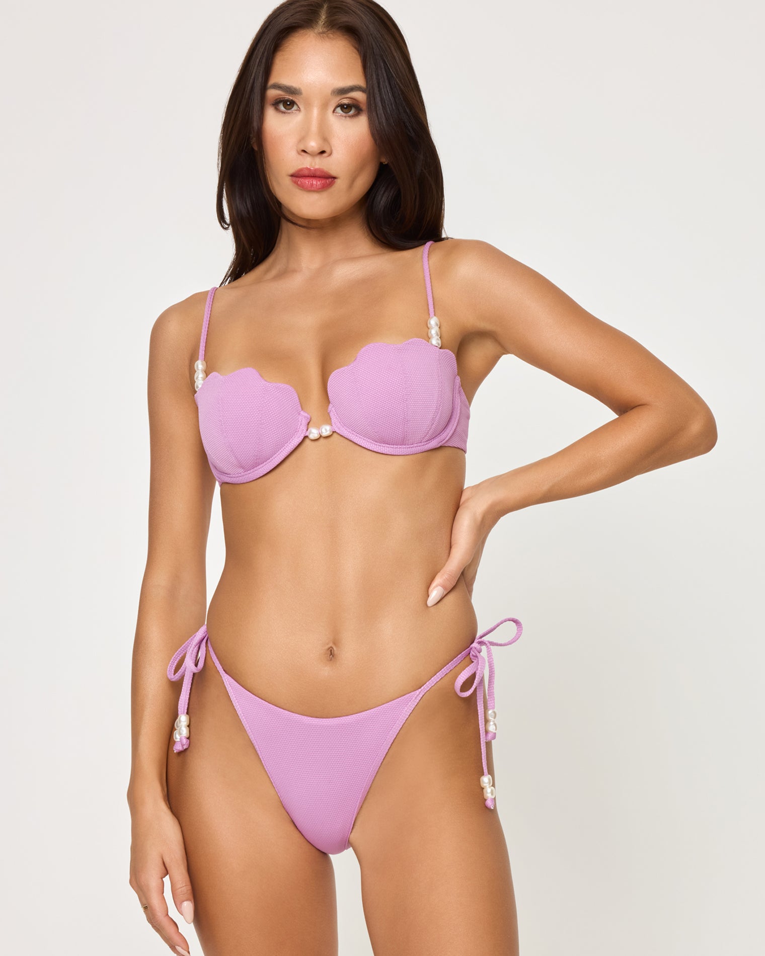 Lucia Bikini Bottom - Mauve Lucia Bikini Bottom - Mauve