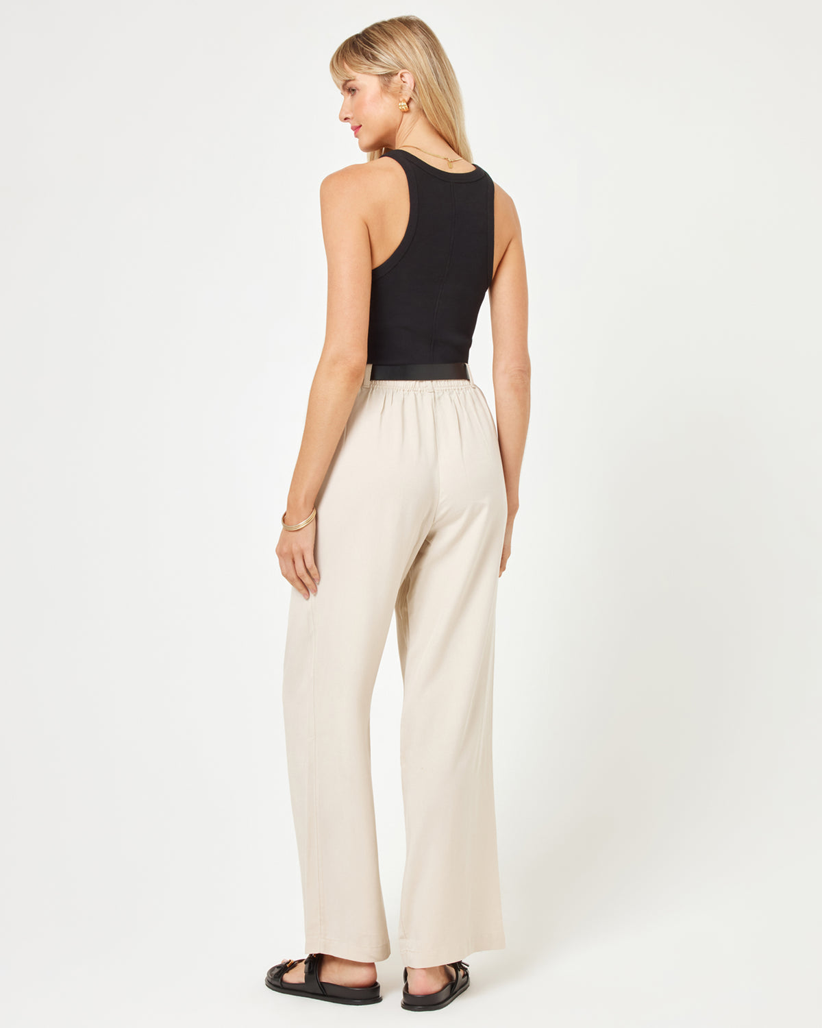 Rhodes Pant - Oyster Oyster | Model: Lura (size: S)