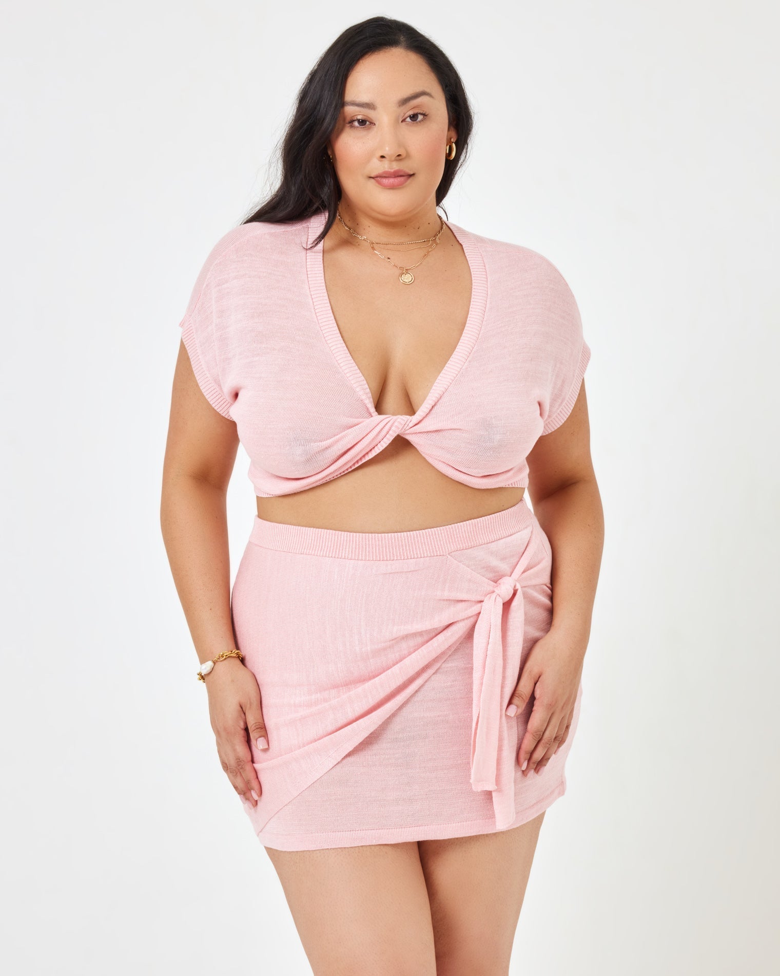 Vagabond Skirt - Blossom Blossom | Model: Bianca (size: XL)