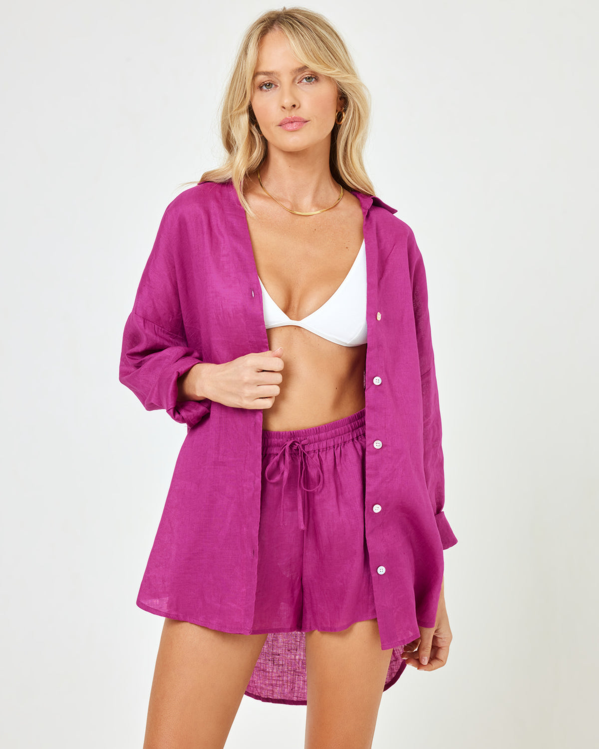 Rio Tunic - Berry Berry | Model: Lura (size: S)
