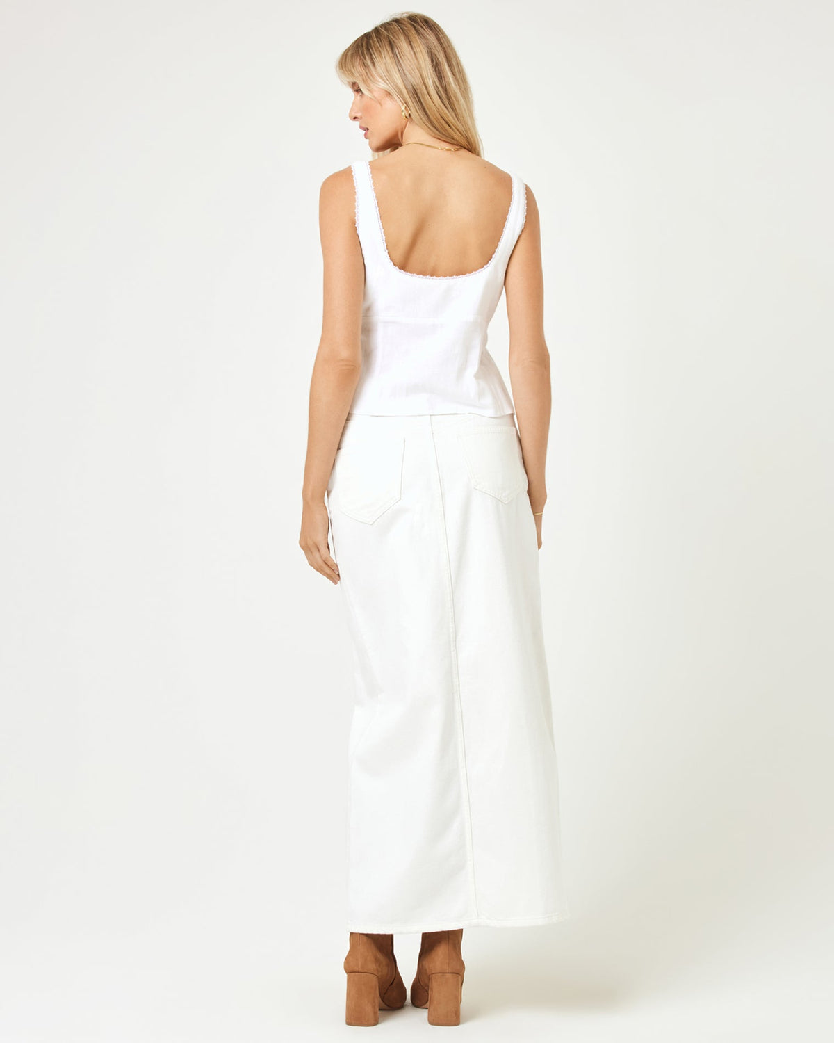 Ciao Bella Skirt - Meringue Cream | Model: Lura (size: S)