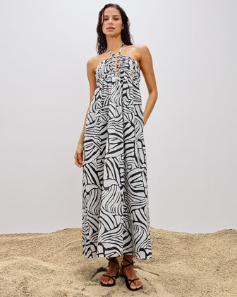 Palazzo Dress - Playa Blanca