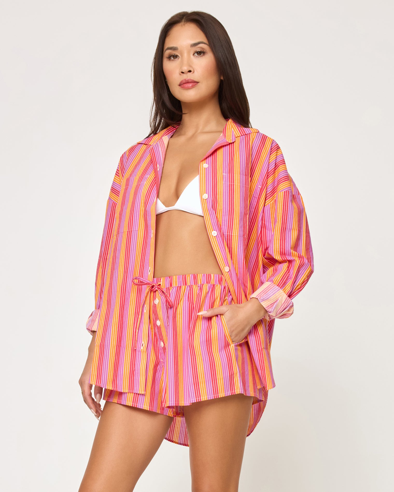 Skipper Short - Bondi Babe Stripe Skipper Short - Bondi Babe Stripe
