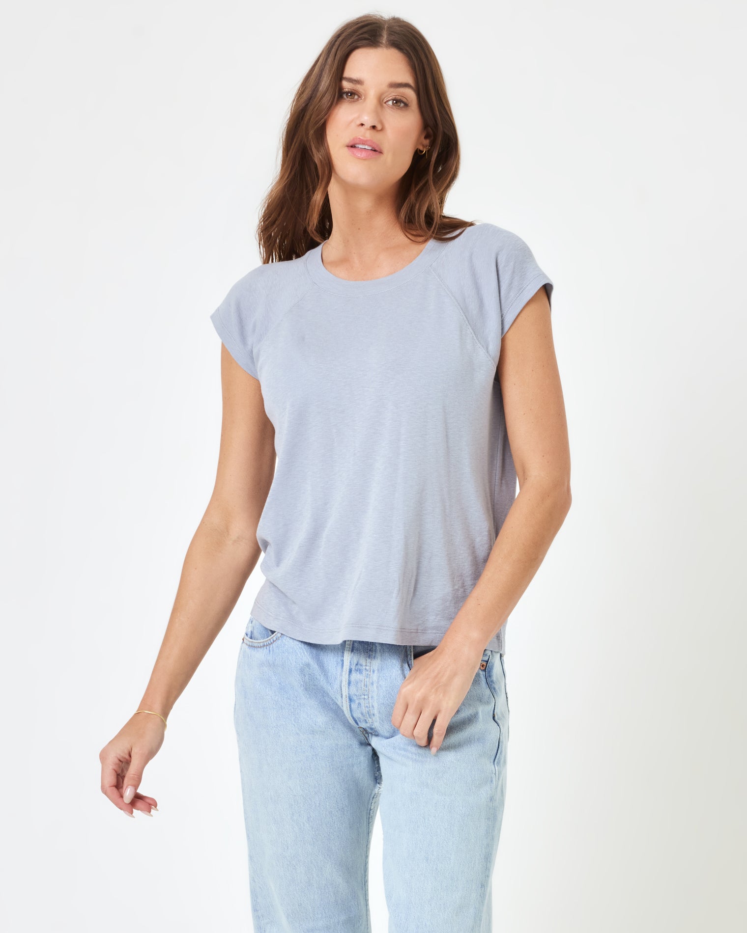 Sunday Tee - Haze Haze | Model: Maitlynn (size: S)