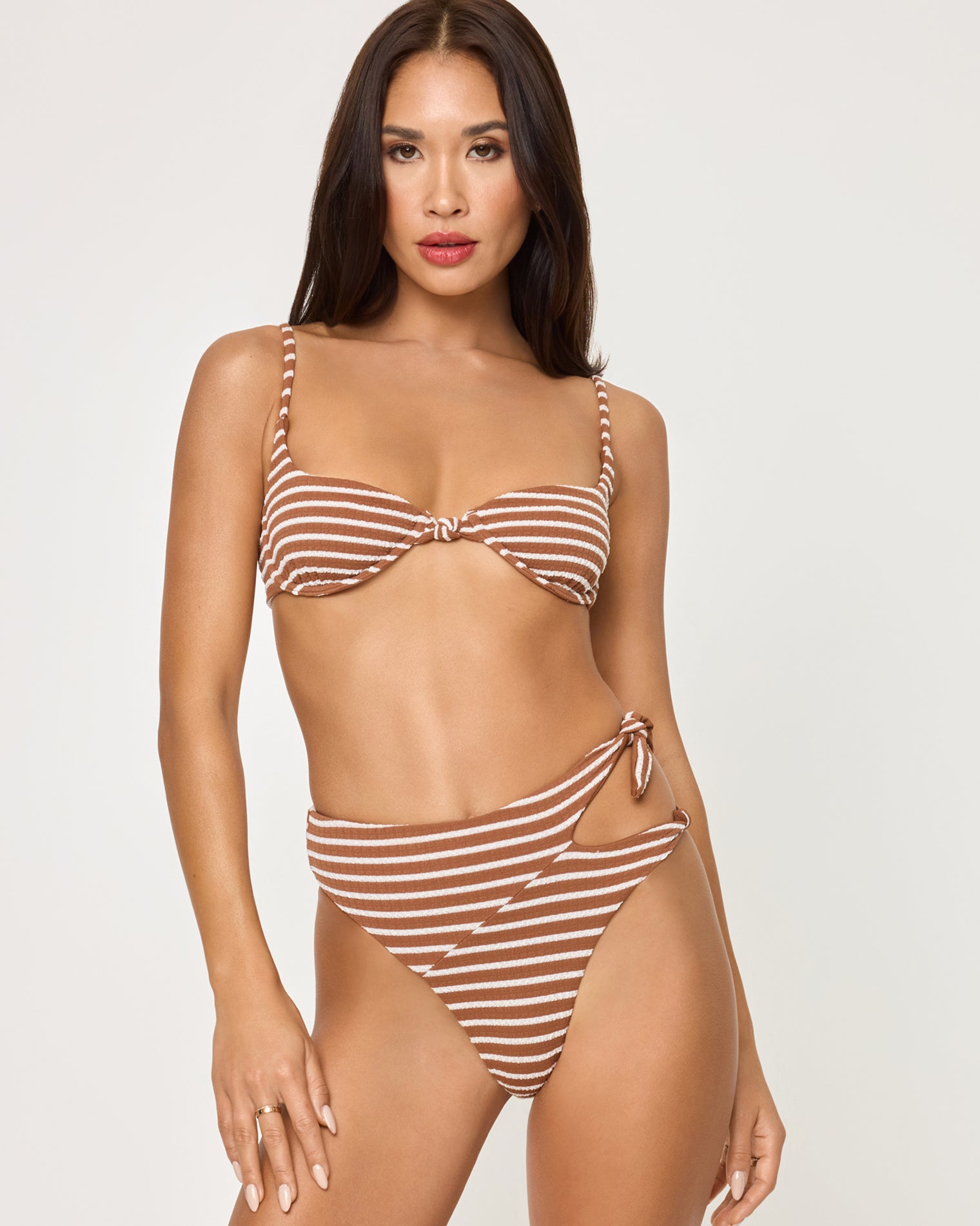 Product | Tulip Bikini Top - Brown Sugar display picture 1