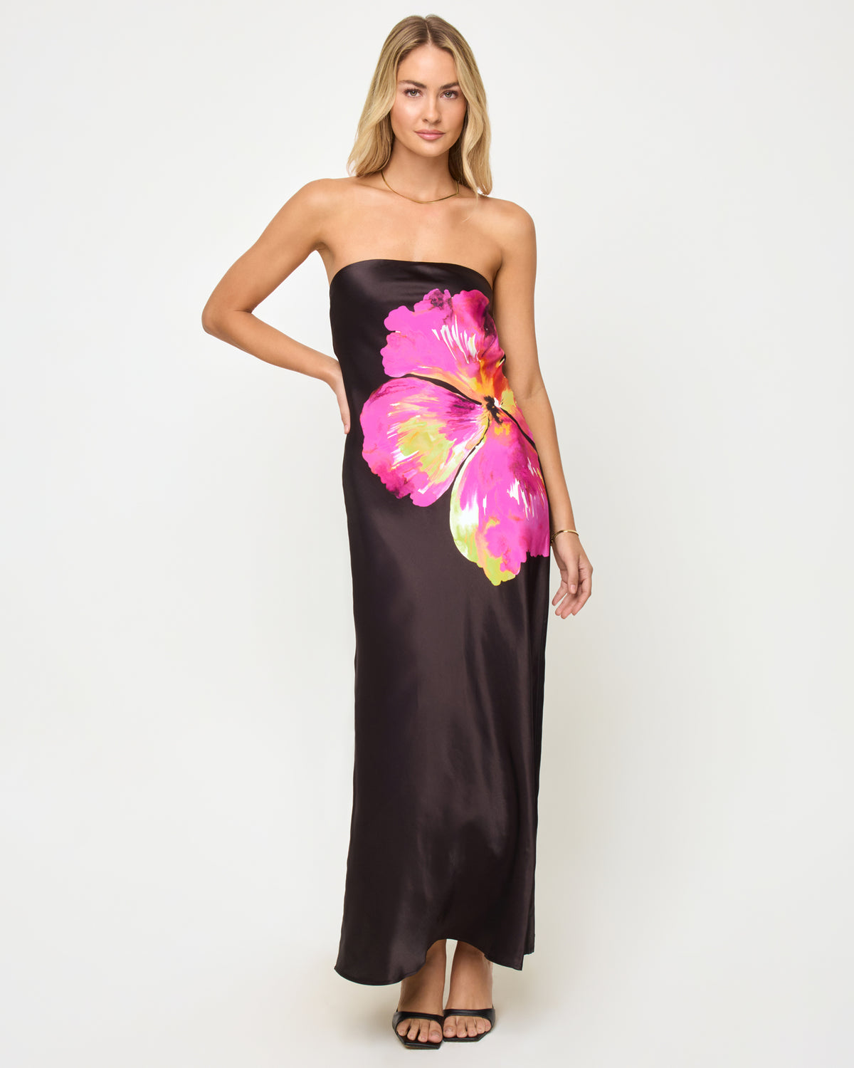 Spring In Love Dress - After Midnight Hibiscus Spring In Love Dress - After Midnight Hibiscus