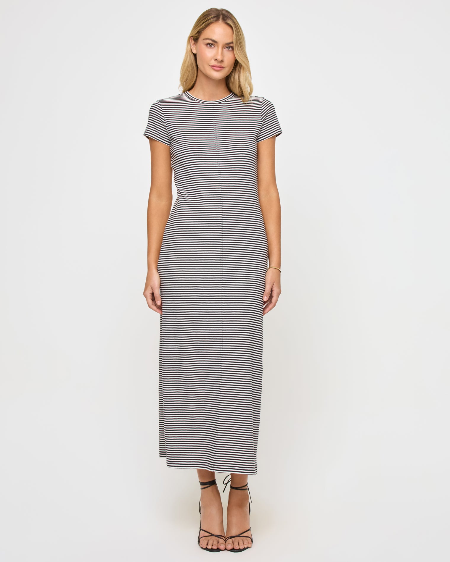 Sloane Dress - Black-Cream Sloane Dress - Black-Cream