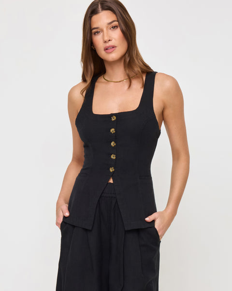 Product | LSPACE Sofie Vest - Black