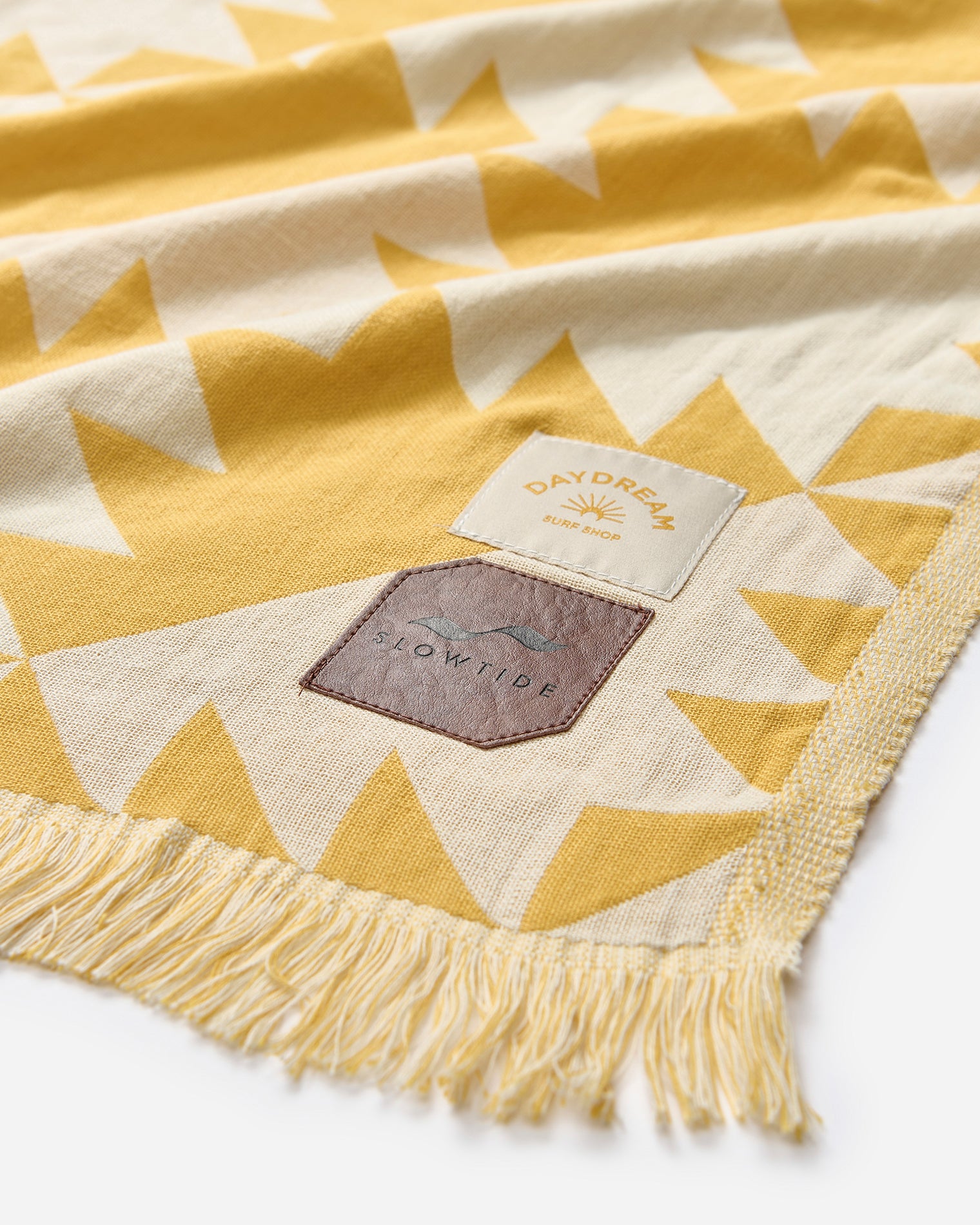 Slowtide Daydream Driftweave Beach Blanket - Curry Slowtide Daydream Driftweave Beach Blanket - Curry