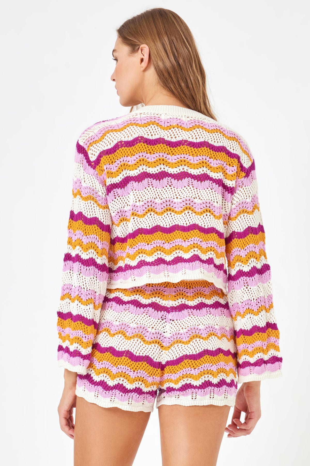 LSPACE x Revolve Sun Ray Sweater Summer Is Sweet | Model: Daria (size: S) | Hover