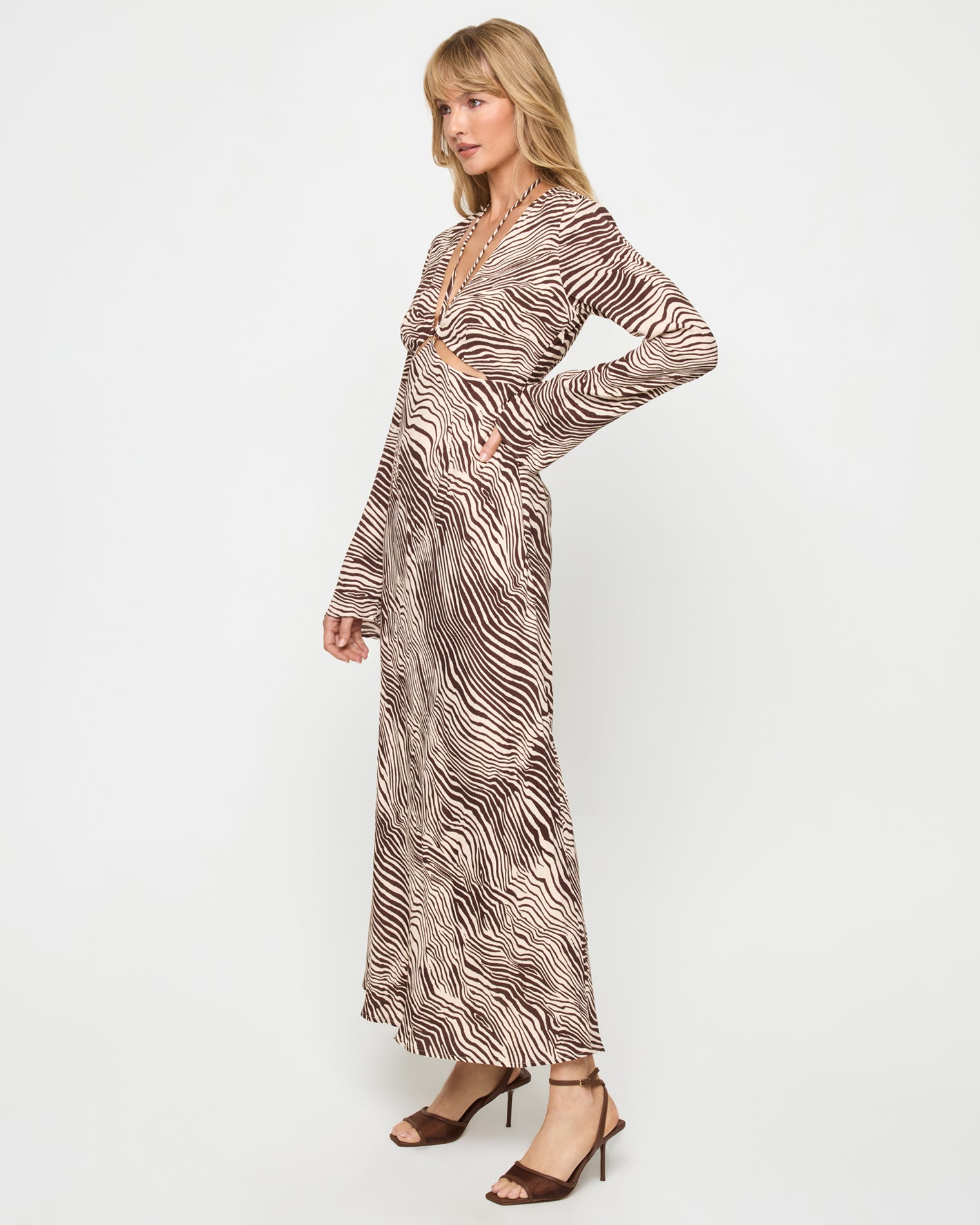 Say When Maxi Dress - Animal