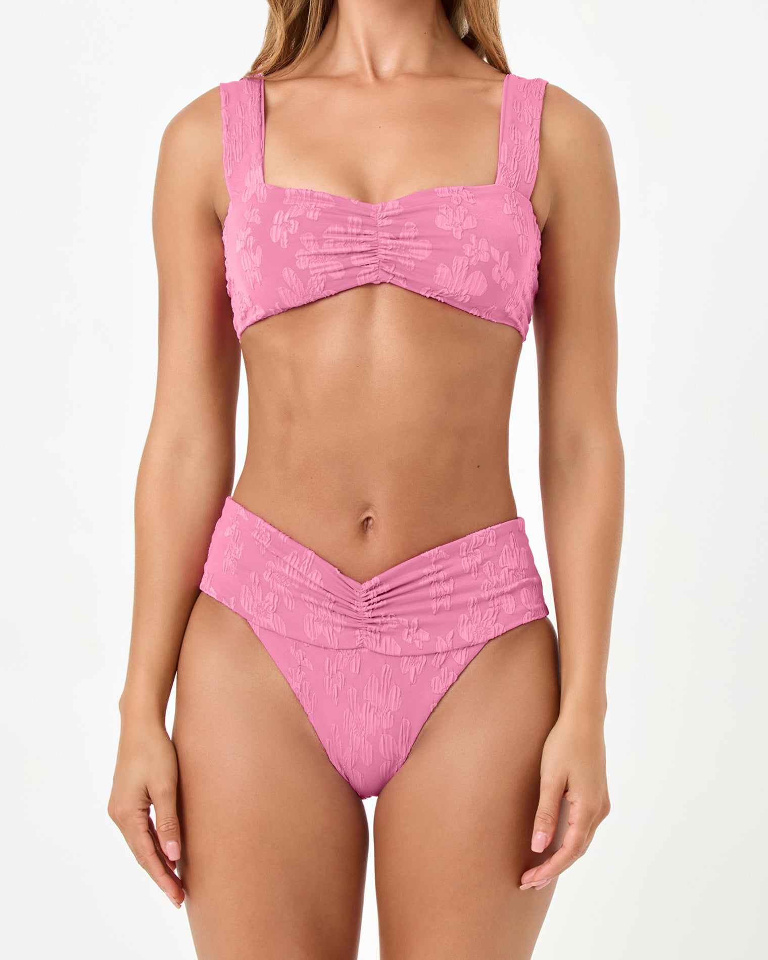 Marlee Bikini Top - Hottest Pink