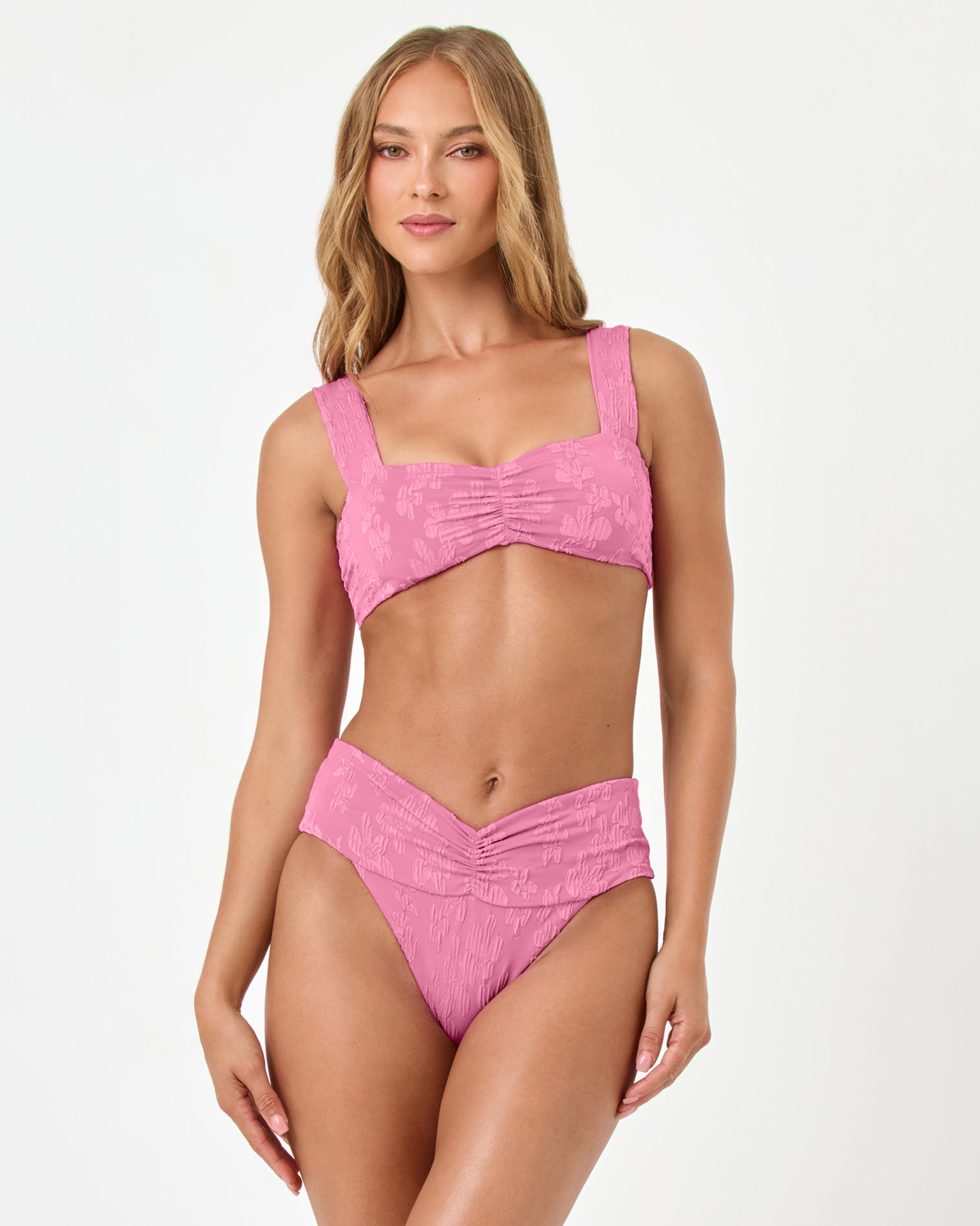 Bardot Bikini Bottom - Hottest Pink Bardot Bikini Bottom - Hottest Pink