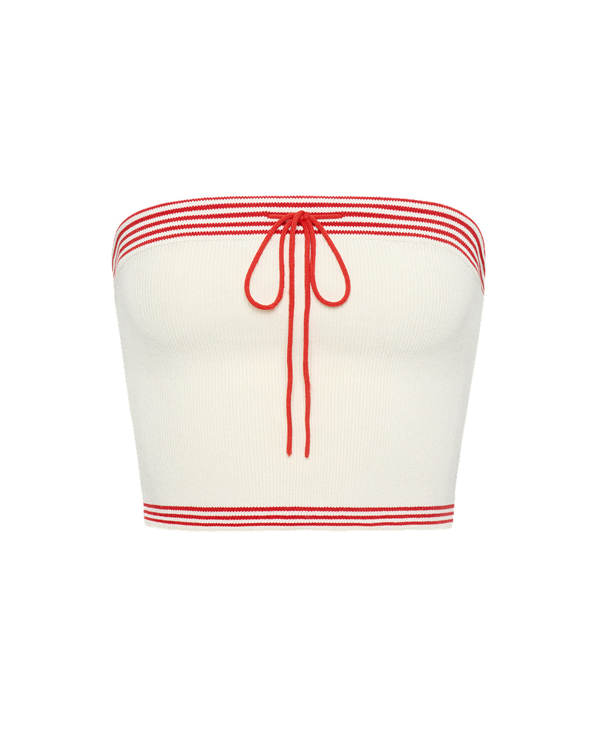 x The Salty Blonde Del Sol Tube Top - Cream-Flame x The Salty Blonde Del Sol Tube Top - Cream-Flame