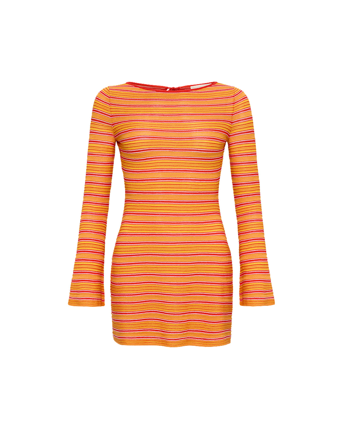 x The Salty Blonde Tita Dress - Chili Pepper Stripe x The Salty Blonde Tita Dress - Chili Pepper Stripe