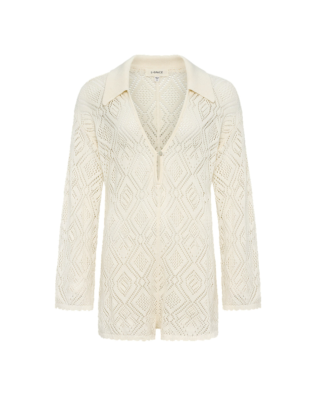 x The Salty Blonde Golden Daze Romper - Cream x The Salty Blonde Golden Daze Romper - Cream