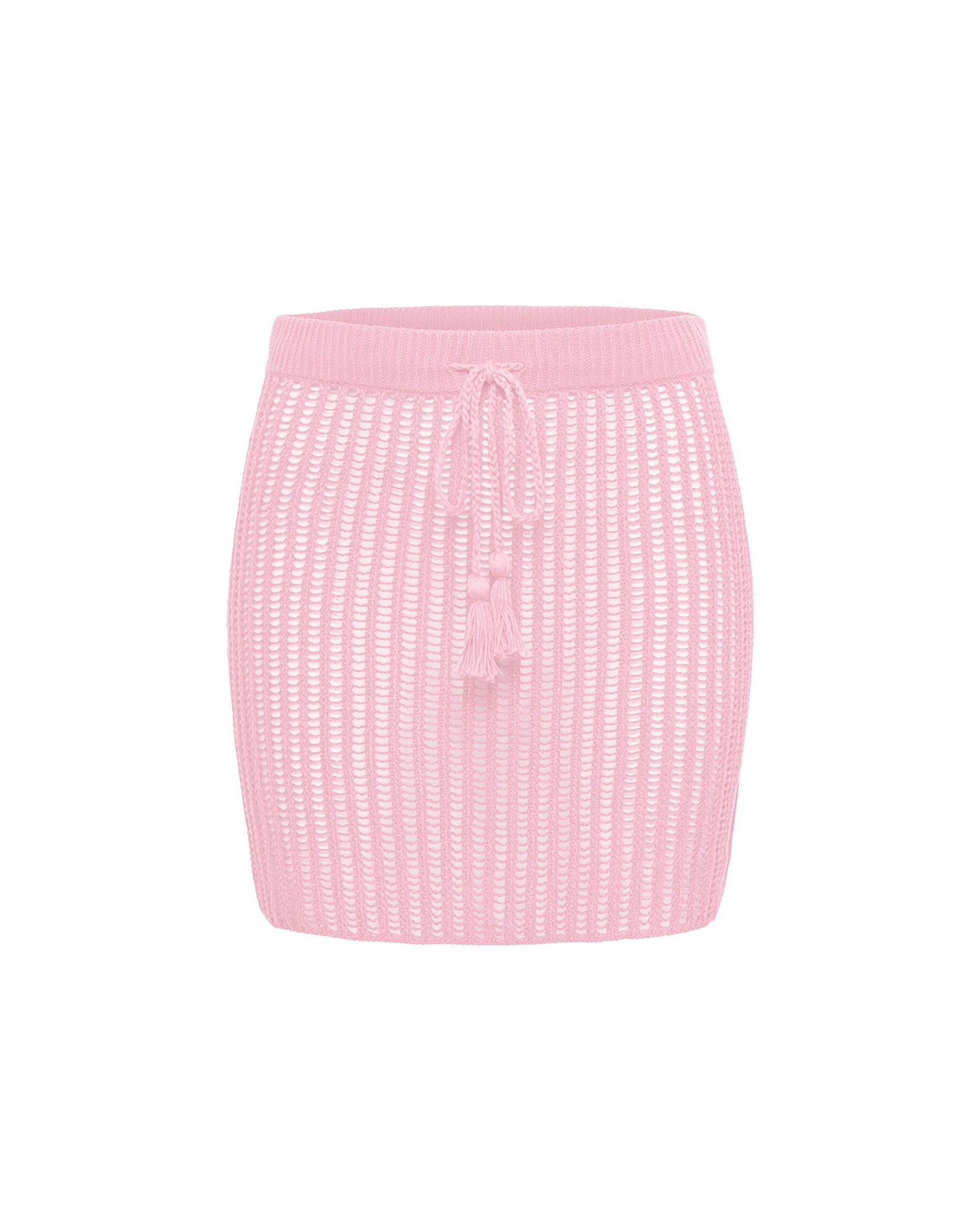 Sander Skirt - Rosewater LSPACE Sander Skirt in Rosewater, off-model flat lay.