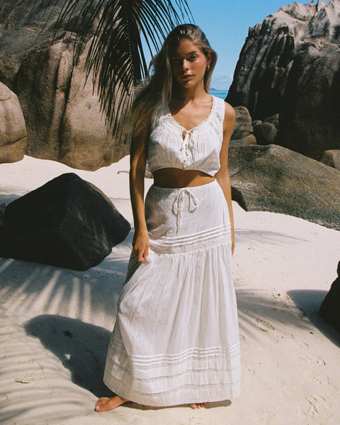 Product | Reia Skirt - White