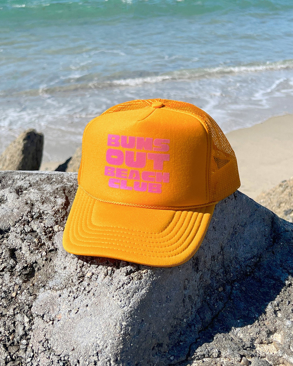 LSPACE Buns Out Trucker Hat Multi