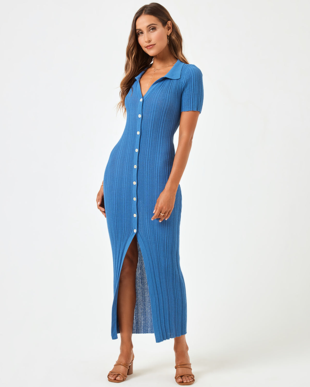 Undertow Dress - Offshore Offshore | Model: Anna (size: S) | Hover