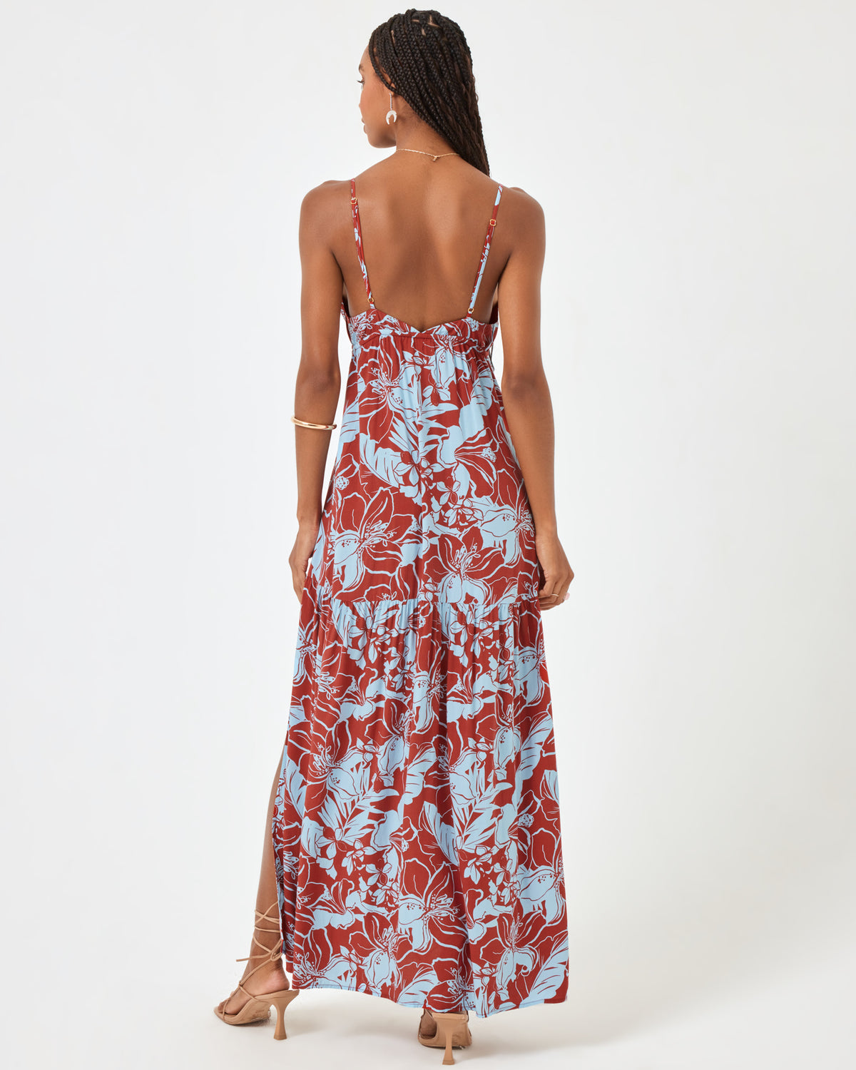 Printed Victoria Dress - Going Tropical Going Tropical | Model: Taelor (size: S)