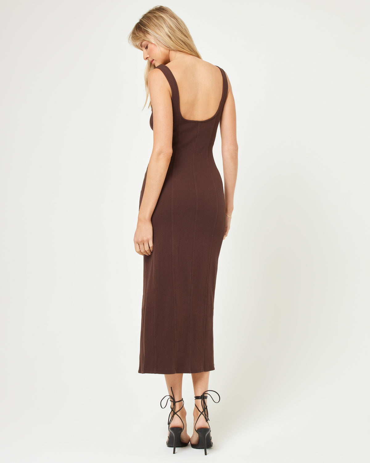 Vivienne Dress - Espresso Espresso | Model: Lura (size: S)