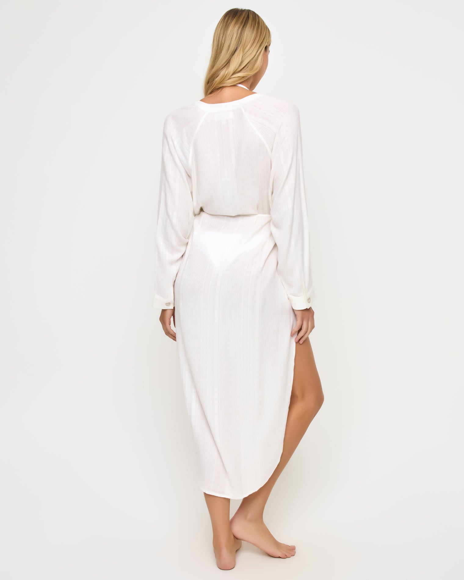LSPACE Yoli Shirtdress - Cream LSPACE Yoli Shirtdress - Cream