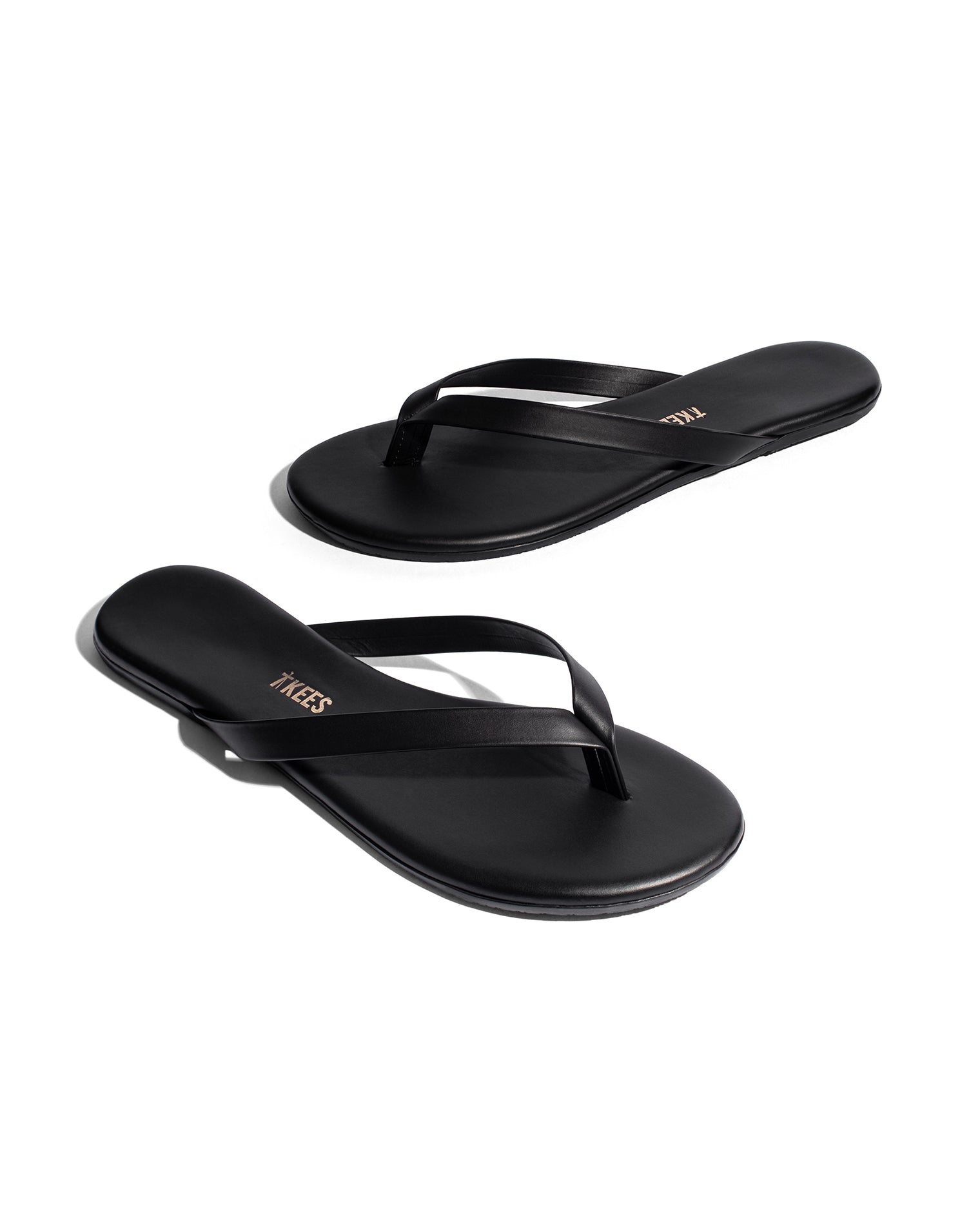 TKEES Boyfriend Sandals - Black